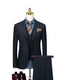 Suit Men's Italian Business Leisure Korean Edition Slim Fit Professional Formal Dress Groom Wedding Suit Three Piece Set