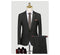 Suit Men's Three Piece Suit Korean Version Slim Fit Handsome Stripe Small Suit Groom's Wedding Dress Men's