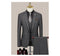 Suit Suit Men's Three Piece Wedding Dress Trend Korean Business Casual Light Familiar Stripe Suit