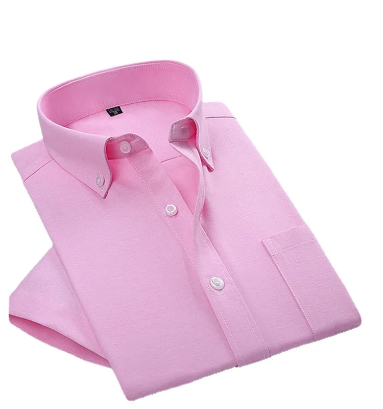 Summer Business Long Sleeve Shirt Men's Shirt