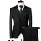 Tailor Make Men's 3 Piece Suit Formal Business Wedding Slim Fit Suit