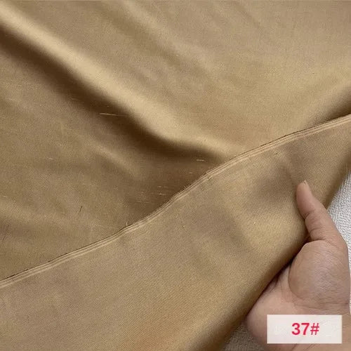 Tailor Shop Color-changing Silk Double Palace Fabric Mulberry Silk Shantung Silk Raw Silk Thai Silk Good Lustar Dupion Fabric