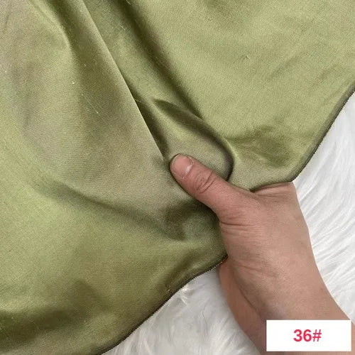 Tailor Shop Color-changing Silk Double Palace Fabric Mulberry Silk Shantung Silk Raw Silk Thai Silk Good Lustar Dupion Fabric