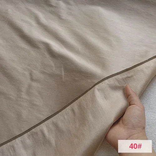 Tailor Shop Color-changing Silk Double Palace Fabric Mulberry Silk Shantung Silk Raw Silk Thai Silk Good Lustar Dupion Fabric