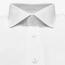 Tailor Shop Cotton Shirt Men's Four Seasons Long Sleeve Fashion Business White Stripe Printed Shirt