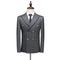 Tailor Shop Custom Grey Formal Slim Fitting Business Groom Wedding Suit