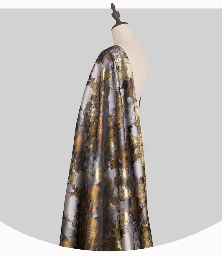 Tailor Shop Custom Made Summer Dresses Party Guest Gown Brocade Jacquard Plus Size Mother of The Bride Dress Formal Dress