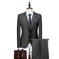 Tailor Shop Customized Wedding Office Suit High Quality 3 Piece Slim Fit Plus Size Men's Banquet Dress Set
