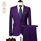 Tailor Shop Customizes High-quality Gray Business Casual Suit for Formal Occasions Banquets Weddings