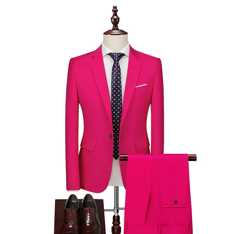 Tailor Shop Customizes High-quality Gray Business Casual Suit for Formal Occasions Banquets Weddings