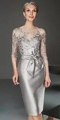 Tailor Shop Mother Groom Mother of Bride Dresses Bride Mothers Outfit Party Dress Plus Size Rose Gold Mother of The Bride Gowns