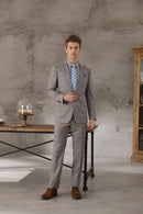 Tailor-made High Quality 150's Wool and Cashmere Fabric Tailor Made Suit Men Double Breast