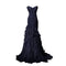 Tailor Made Mother of The Bride Dresses Evening Cocktail Prom Bridesmaid Celebrity-Inspired Navy Blue Weave Tulle Layers Dress