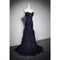 Tailor Made Mother of The Bride Dresses Evening Cocktail Prom Bridesmaid Celebrity-Inspired Navy Blue Weave Tulle Layers Dress