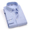 Tailor Shop Custom Make  Men's Casual Shirt Plaid Stripe Long Sleeved Shirt Business Plain 100% Cotton