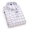 Tailor Shop Custom Make  Men's Casual Shirt Plaid Stripe Long Sleeved Shirt Business Plain 100% Cotton