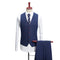 Tailored Professional Business Office Suit for Men's Single Breasted Wedding Dress