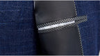 Tailored Professional Business Office Suit for Men's Single Breasted Wedding Dress