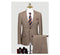 Western Three Piece Bridegroom Wedding Dress Korean Version Slim Fitting Autumn and Winter Gray Casual Suit Men's Suit