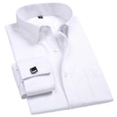 White Shirt Business Men's Long Sleeved Shirt Groom's Cotton Slim Fitting Shirt