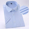 White Shirt Men's Short Sleeved Youth Professional Work Attire Formal Attire White Twill Shirt Men