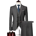 Wool Suit Suit Men's Business Professional Formal Attire Business Casual Groomsman Groom's Wedding Dress