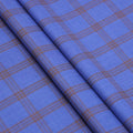 Worsted Wool Fabric Summer Suit Fabric Men's and Women's Plaid Men's and Women's Suit Blended