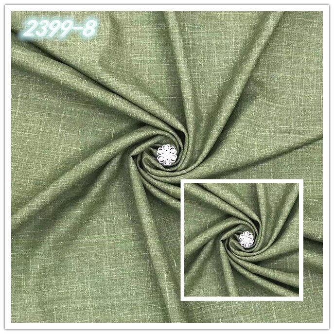 Worsted Wool Mulberry Silk Linen Wool Linen Silk Men's and Women's Clothing Silk Wool Fabric Suit Material