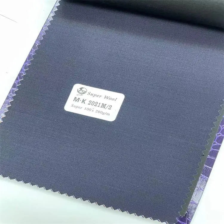 Worsted Wool Suit Fabric Gongsi Brocade Dual Color Suit Set, Seasonal Men's and Women's Casual Wear