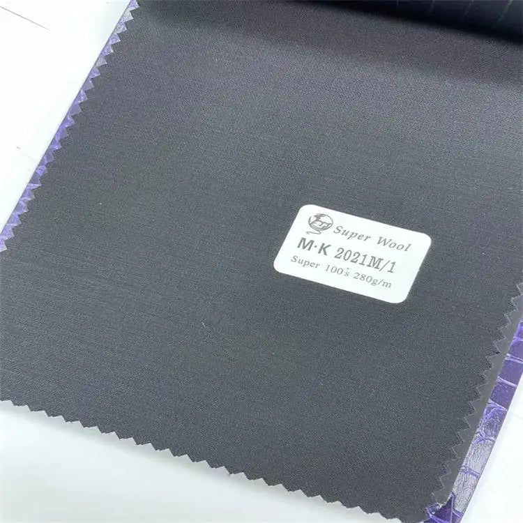 Worsted Wool Suit Fabric Gongsi Brocade Dual Color Suit Set, Seasonal Men's and Women's Casual Wear