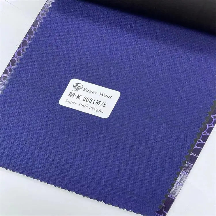 Worsted Wool Suit Fabric Gongsi Brocade Dual Color Suit Set, Seasonal Men's and Women's Casual Wear