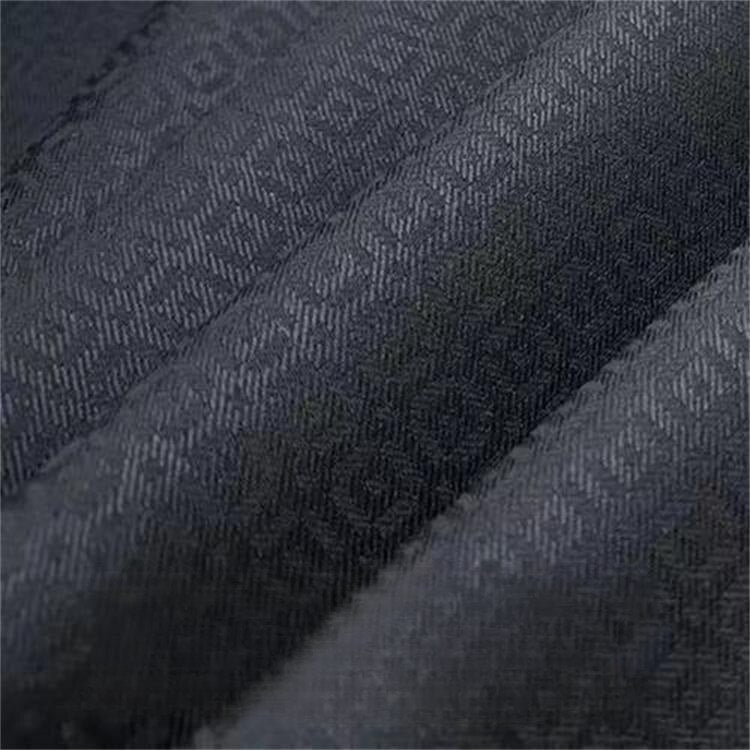 Worsted Wool Suit Fabric Wool Men's and Women's Clothing Sets Striped Wool Colored Woven Clothing Autumn and Winter