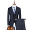 Fashion Gentleman Set 3-piece Men's Wedding Set High Quality Fabric Business Wedding Set