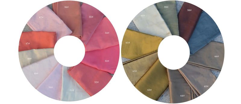 Tailor Shop Color-changing Silk Double Palace Fabric Mulberry Cloth Straight Skeleton Raw Silk