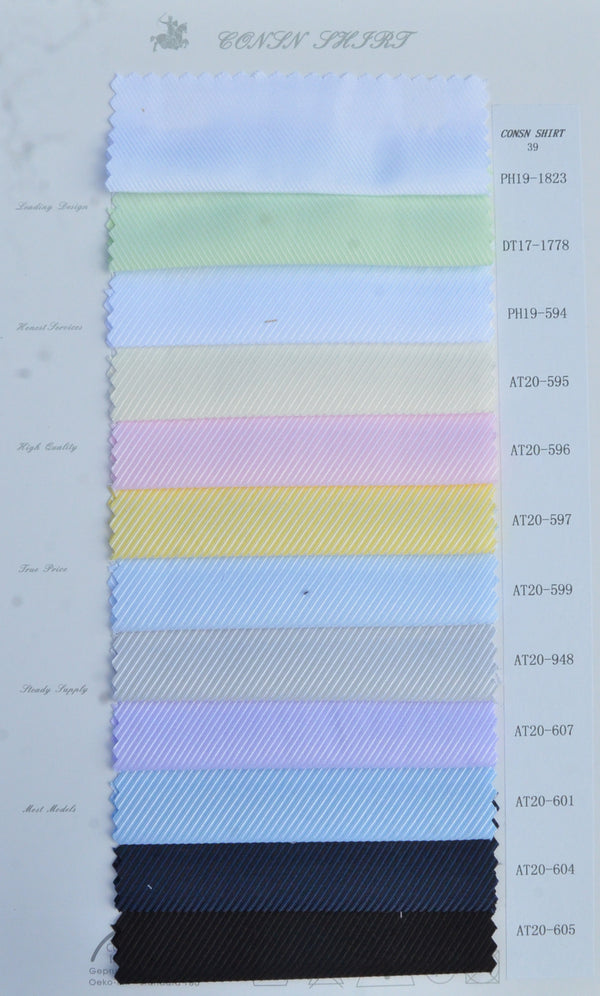 Multiple Shirt Fabrics To Choose From