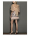 Dresses Party Birthday Mini Dress Suit Female Sequin Design Feather Skirt Net Celebrity Street Shooting Fried Street Two-piece