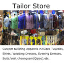 Tailor Custom Made Customization Dress Seamstress Shop Dress Maker This Link Is for Customer To Pay for Bespoke Cloth Fee