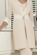 Tailor Shop mother of bride dress bride mother outfit party wear plus size champagne coat and dress wedding outfit occasion wear