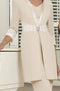 Tailor Shop mother of bride dress bride mother outfit party wear plus size champagne coat and dress wedding outfit occasion wear