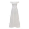 Temperament Clavicle One-shoulder Dress First Love Slim White Dress with Certificate Dress