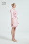 China Tailor  Custom Made Formal Wedding Guest Dress Mother of The Bride Dress   Pink Jacket Evening Gown with Sleeves