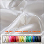 pure silk satin light wedding dress new Hepburn simple bride female French wedding dress tailor shop  customization dress