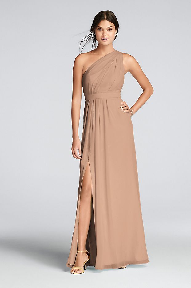 tailor shop custom made Long One-Shoulder Crinkle Chiffon Dress mystic  pewter mint portobello mercury color bridesmaid dress – Shenzhen Stephanie  Apparel Ltd. Shenzhen Tailor