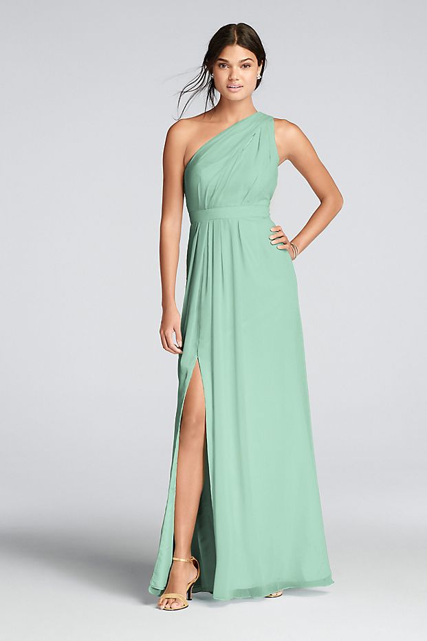 tailor shop custom made Long One-Shoulder Crinkle Chiffon Dress mystic pewter mint portobello mercury color bridesmaid dress Shenzhen Stephanie Apparel Ltd. Shenzhen Tailor tailor shop custom made Long One-Shoulder Crinkle Chiffon Dress mystic pewter mint portobello mercury color bridesmaid dress Shenzhen Stephanie Apparel Ltd. Shenzhen Tailor