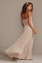 tailor shop custom made Spaghetti Strap Full Skirt Bridesmaid Dress guava sky blue wine mystic color bridesmaid dress
