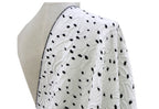 tailor shop custom made black dots dress mother of the bride dress wedding dress mother mother of bride outfit polckdots dress
