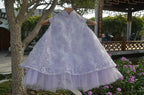 Tailor Shop Custom Made Dress Purple Lace Flower Girl Dresses Flower Girl Dresses for Weddings Tulle Dress  Girl Dress