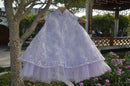 Tailor Shop Custom Made Dress Purple Lace Flower Girl Dresses Flower Girl Dresses for Weddings Tulle Dress  Girl Dress