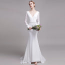 tailor shop custom made silk georgette wedding dress mermaid wedding dresses silk wedding dress customization dress of wedding